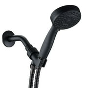 AWZTOO High Pressure Handheld Shower Head 5 Mode Settings Showerhead 3.5" Showerhead Set with 59 Inch Hose and Adjustable Bracket Oil Rubbed Bronze