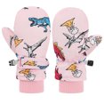 thumbnail image 1 of AWZXDE Toddler Gloves Cartoon Mittens Skiing Gloves Winter Gloves Kids Baby Winter Mittens For Girls Boys Water-proof Thermal 2025 Model Pink,6-24 Months, 1 of 3