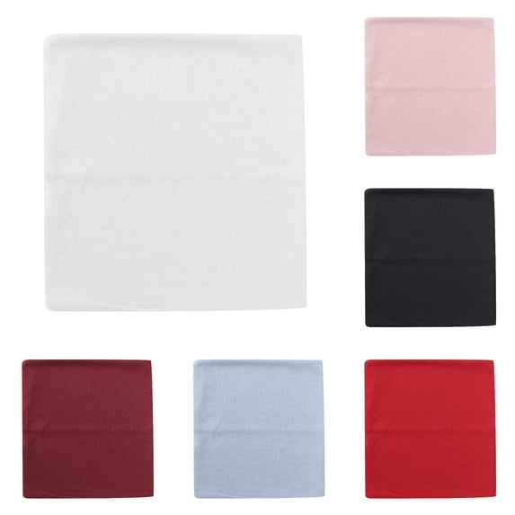 AWZXDE Autumn Winter Warm Scarf Pure Layer Light Neck Neckerchief Soft Accessory White