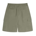 thumbnail image 1 of AWZXDE Boys Casual Shorts Pull On Elastic Waist Lightweight Breathable Comfortable Summer Beach for, 1 of 8