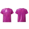 thumbnail image 1 of AWZXDE Boys Graphic T Shirt Square Sequins Checkered Shiny Short Sleeve Top For Casual Outdoor Sports Performance Outfit Eye Catching Hot Pink,8-9 Years, 1 of 3