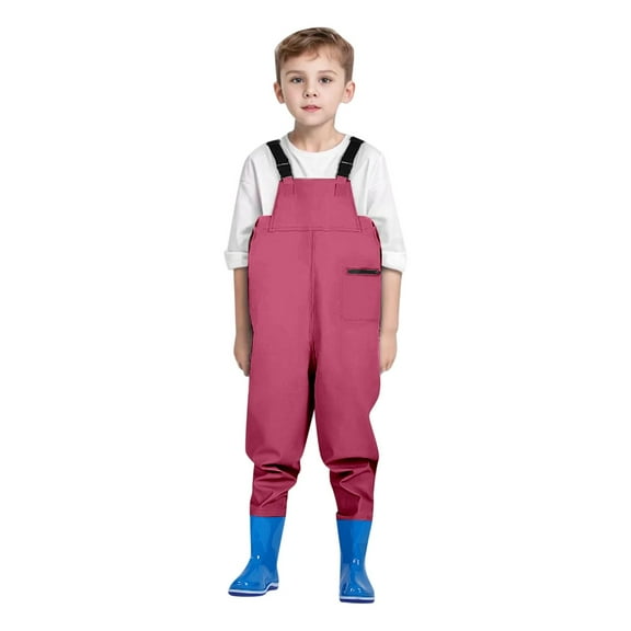 AWZXDE Boys Romper Jumpsuit For Outdoor Play Summer Adjustable Suspenders Baby Clothes With Zipper Pocket Toddler To Teen Wading Suit