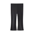 thumbnail image 1 of AWZXDE Children Base Layer Pants for Winter Various Solid Colors Stretch Girl Long Pants with Flared Leg Dark Gray,6-7 Years, 1 of 2