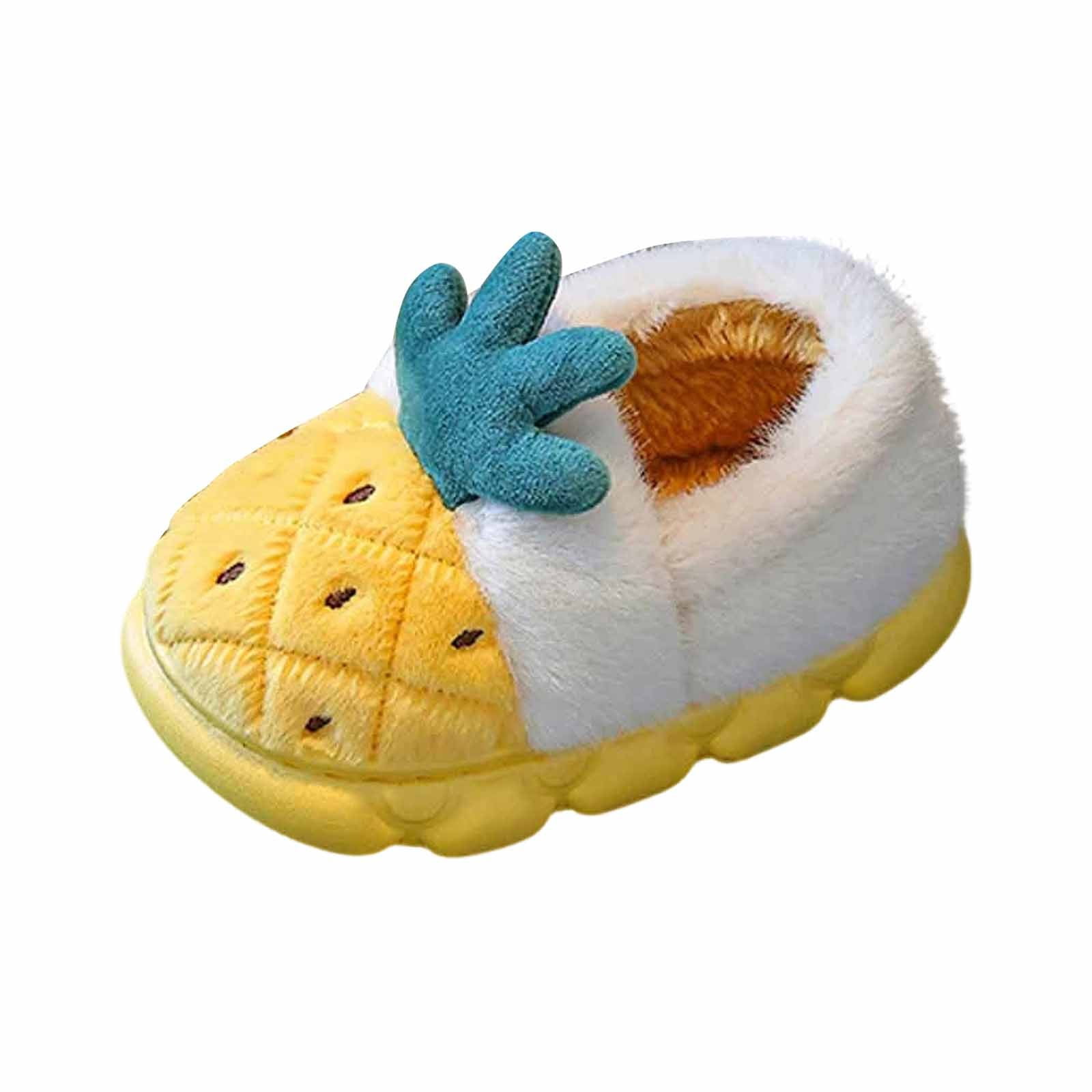 AWZXDE Comfortable Girls Slippers For Winter -On Warm Indoor Bedroom ...