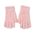 thumbnail image 1 of AWZXDE Couples Winter Cycling Windproof Wool Gloves for Men and Women - Warm Thick Cold Weather Knit Accessory Pink,One Size, 1 of 9