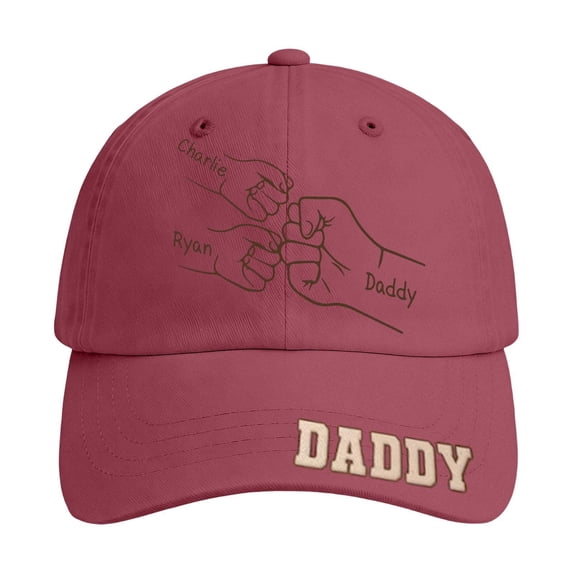 AWZXDE Custom Baseball Hat For Dad Unique Handmade Father's Day Celebration