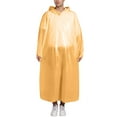 thumbnail image 1 of AWZXDE Disposable Portable Thickened Loose Rain Poncho for Men and Women, Multifunctional Casual Wear for Rainy Days Orange,One Size, 1 of 4