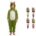 thumbnail image 1 of AWZXDE Family Matching Onesie Hooded Reindeer Zipper Jumpsuit for Family Christmas Holiday Loungewear And Photo, 1 of 9