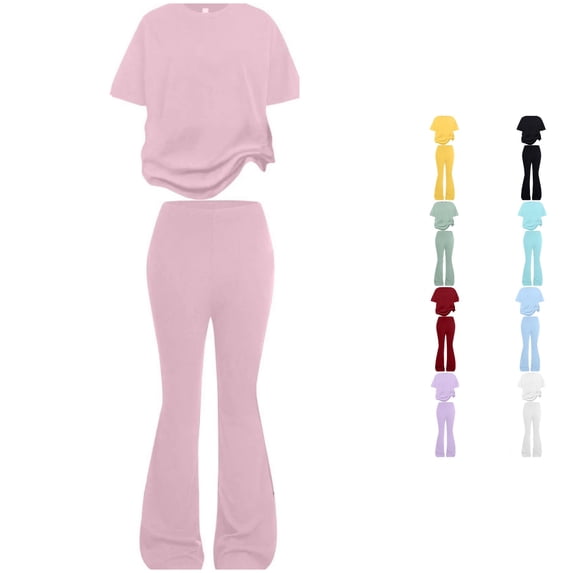 AWZXDE Girls Knit Two Piece Dresstop Shorts Ensemble for Everyday Wear Lightweight Casual Outfit Set Family Events Campus Outdoor Activities RD1,10-11 Years