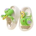 thumbnail image 1 of AWZXDE Girls Slippers Summer Clog Shoes With Cute Cartoon Design Soft Breathable Sole Durable Lightweight Non Sandals For Toddler Baby Boys And Girls Beigeï¼1-2 Years, 1 of 3