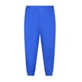 thumbnail image 1 of AWZXDE Girls'Solid Color Oversized Loose-Fit Sleep Pants - Cozy Comfy Nightwear Pyjama Bottoms for Young Girls Blue,2-3 Years, 1 of 3