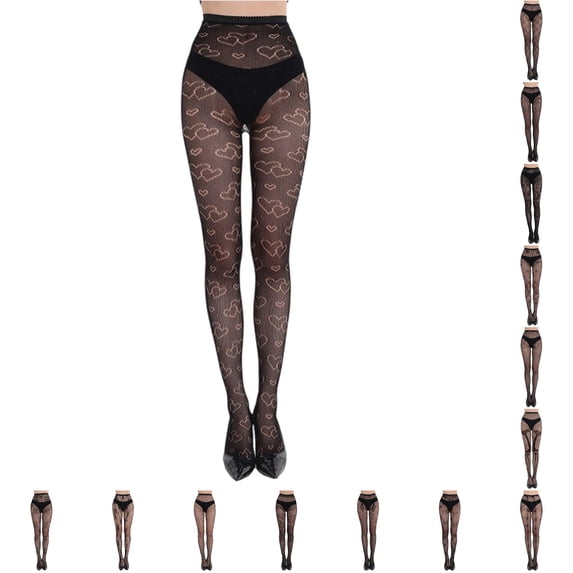 AWZXDE Halloween Fishnet Tights Pattern Pantyhose for Women Ideal for Halloween Party Cosplay and Gothic Themed Outfit Styling