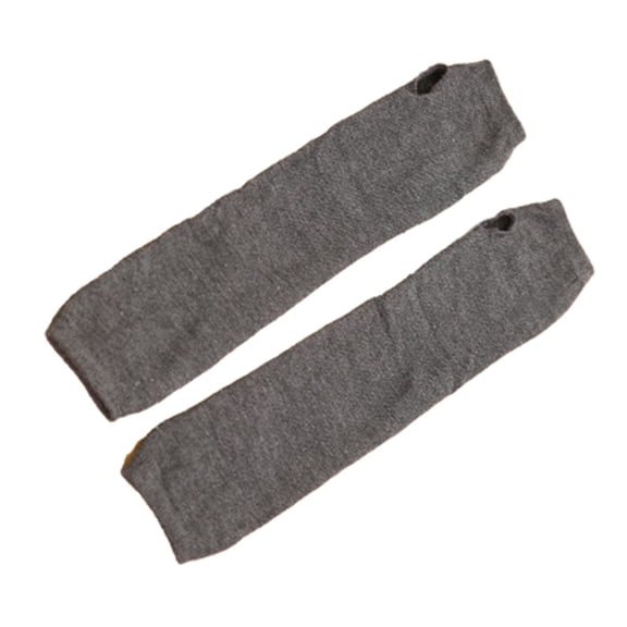AWZXDE Heated Fingerless Arm Warmers - Winter Hand Gloves for Enhanced Comfort and Warmth in Cold Weather Grey,One Size