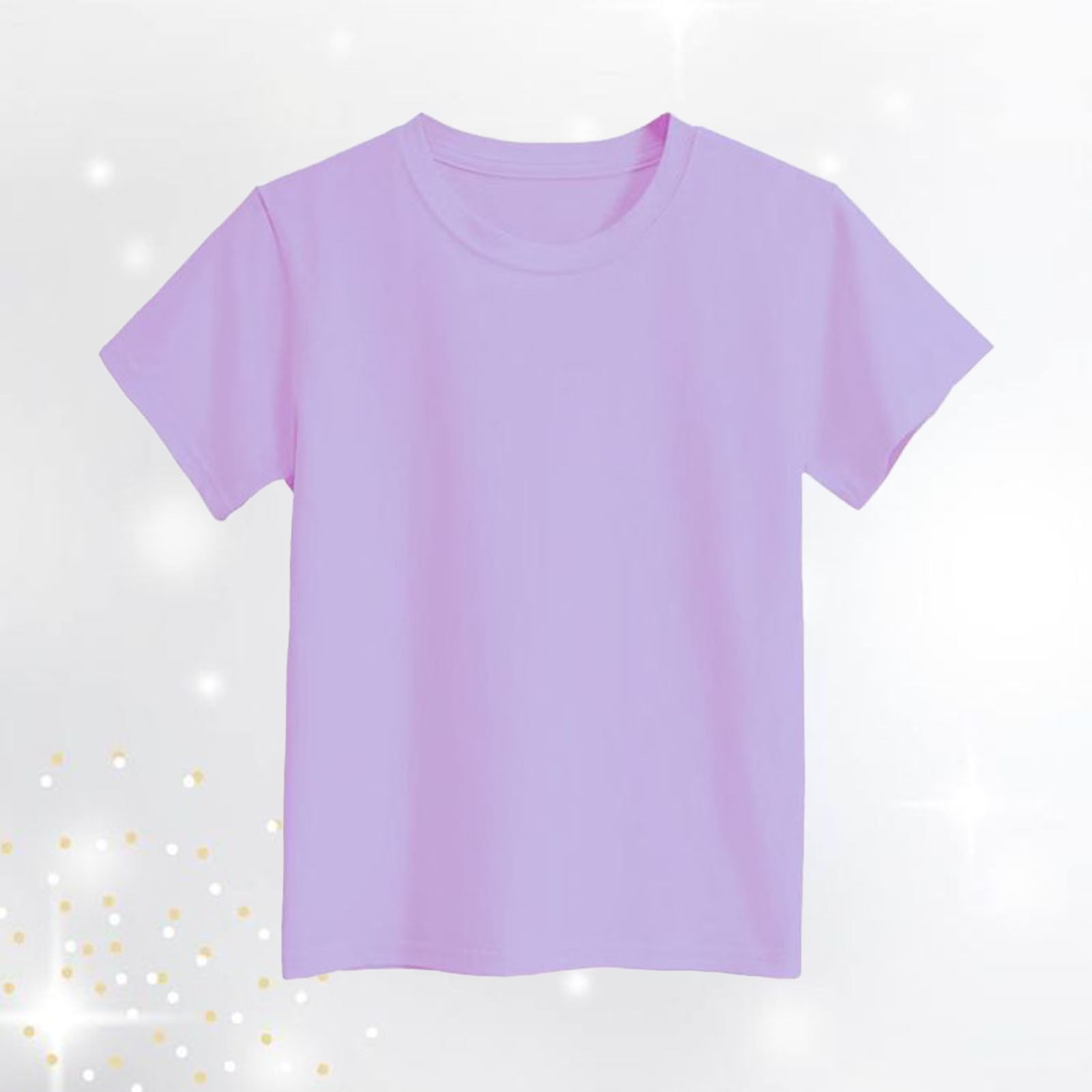 AWZXDE Kids Solid Color Basic Oversized Loose Fit T Shirt Comfortable ...