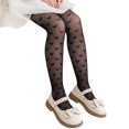 thumbnail image 1 of AWZXDE Kids Stockings Heart Pattern Mesh Sheer Stockings For Girl Breathable Thin Pantyhose For Daily Dress Matching Party And Casual Wear, 1 of 3
