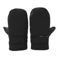 thumbnail image 1 of AWZXDE Kids Gloves Winter For Boys And Girls Warm Thermal Lined Cold Weather Mittens Thermal Insulated Skiing Hand Safe Black,1-3 Years, 1 of 2