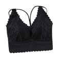 thumbnail image 1 of AWZXDE Lace Bra Women's Beauty Back Small Bust Push Up Comfortable Soft Layering Tank Top, 1 of 3