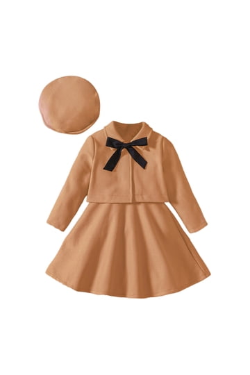 white christmas dresses BABARONI Tulle Junior Bridesmaid Dresses Satin Top Glamourous Bowknot Chocolate, Chocolate / J4 main image 0