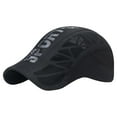 thumbnail image 1 of AWZXDE Sport Cap with Breathable Mesh Design Adjustable Strap for Quick Drying and Machine Washable Comfort Black,One Size, 1 of 2