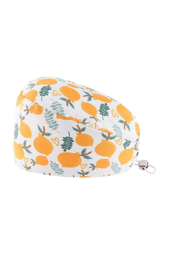 Scrub Hat Adjustable Print Cap For Doctors and Comfortable Beret Multicolour,A