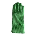 thumbnail image 1 of AWZXDE Solid Color Sequin Gloves Sparkly Performance Gloves, for 80s 90s Outfit and Party Ensemble Green, 1 of 3