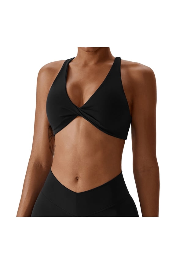 Sports Bras for Women Seamless Feel Yoga Top Backless for Running Fitness Athletic