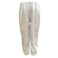 thumbnail image 1 of AWZXDE Stage Performance Fine Glitter Sequins Outfits Pants Straight Leg Long Trousers for Boys and Girls Shows Silver,11-12 Years, 1 of 8