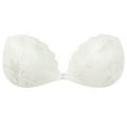 thumbnail image 1 of AWZXDE Strapless Bra for Women Push Up Lift Clear Strap Reusable Bra with Tape, 1 of 3