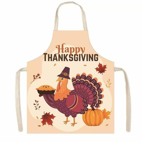 AWZXDE Thanksgiving Day Kids Hat Children Performance Clothing Roast Turkey Food Role Playing For Ages 4-11 Brown