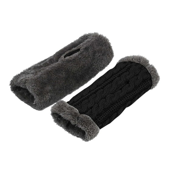 AWZXDE Thermal Gloves For Women Windproof Elastic Texting Warm Lined Outdoor Hand Black,One Size