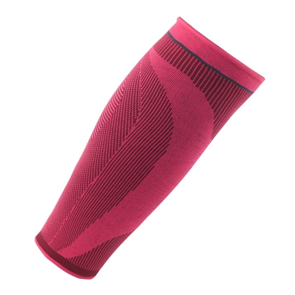AWZXDE Unisex Calf Compression Sleeves, Sport Support Leg Wear, Fit for Running & Exercise Hot Pink,M