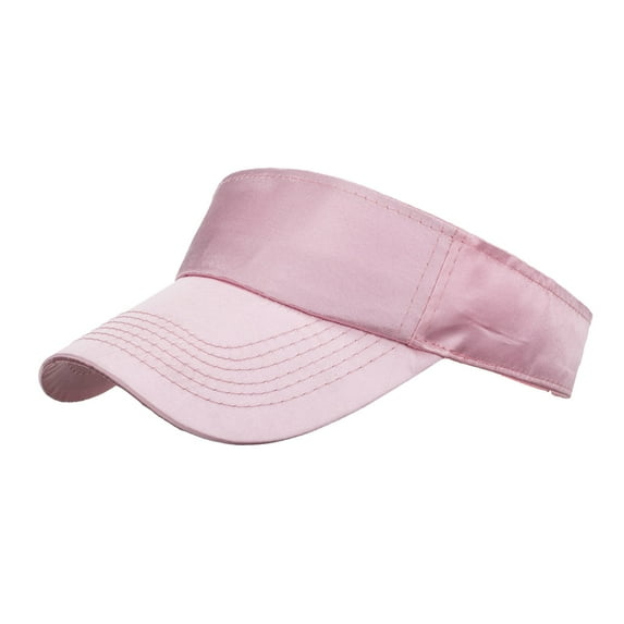AWZXDE Unisex Casual Sports Visor Sun Hat, Breathable Baseball Cap for Men & Women Outdoor Pink,One Size
