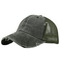 thumbnail image 1 of AWZXDE Unisex Classic Solid Color Baseball Cap Soft Breathable Adjustable Strap Casual Cap for Daily Wear Outdoor Sun and Driving Comfortable Fitted Hat for All Seasons Green,One Size, 1 of 4