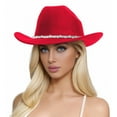 thumbnail image 1 of AWZXDE Unisex Flat Top Sun Hat with Rhinestone, Turned-Up Brim Cap for Fashion and Sun RD1,One Size, 1 of 4