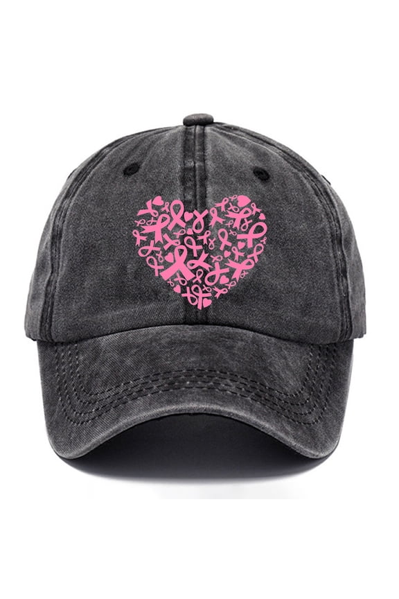 Unisex Printed Baseball Cap For Cancer Prevention Awareness Month International Campaign