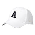thumbnail image 1 of AWZXDE Unisex Solid Color Simple Casual Baseball Cap Vintage Adjustable Baseball Caps for Hats for Men and Hats for Women Spring Summer Sun Hat White,One Size, 1 of 2