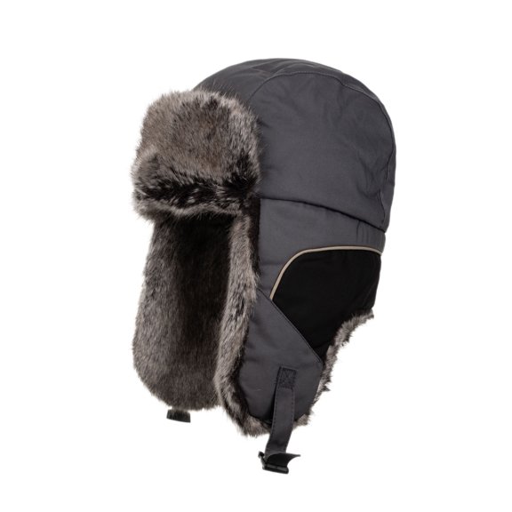 AWZXDE Unisex Sport Style Solid Winter Outdoor Cycling Windproof Ear Shield Winter Hats For Men Causal Style Cap Grey