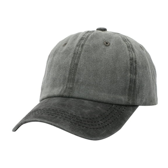 AWZXDE Unisex Two-Tone Color Block Baseball Cap Retro Style Adjustable Sun Hat Casual Wear Army Green