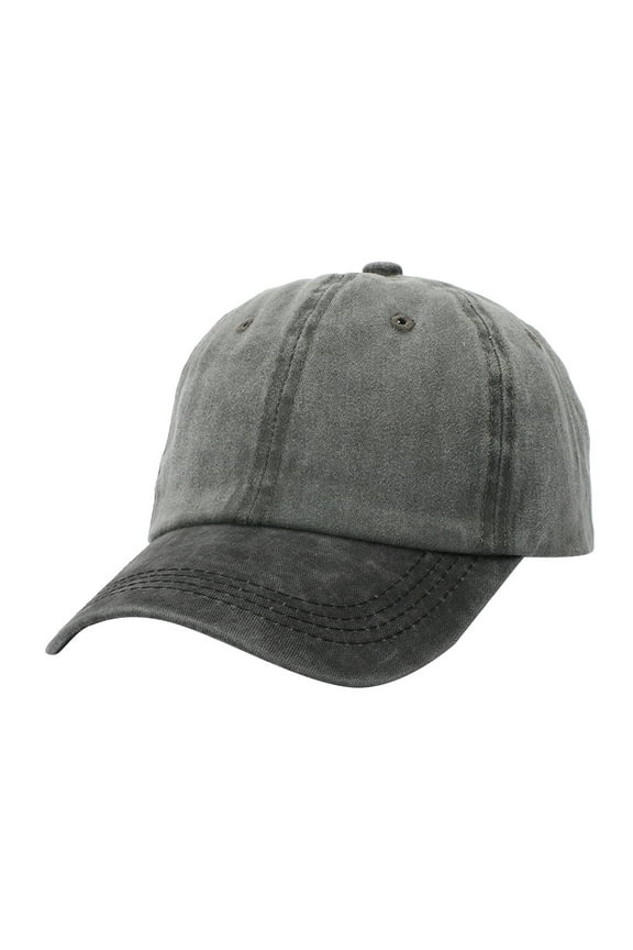 Unisex Two-Tone Color Block Baseball Cap Retro Style Adjustable Sun Hat Casual Wear Army Green