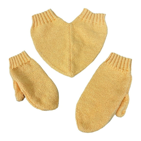 AWZXDE Winter Gloves Couple Set Holding Hands Design Warm Solid Color Knitted Wool Gloves For Autumn And Winter A
