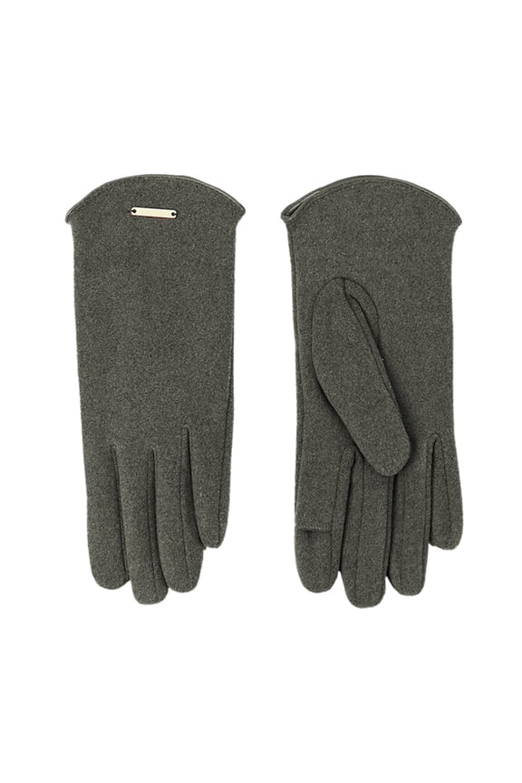 Winter Thermal Touchscreen Lined Windproof Riding Mittens for Cold Weather Cycling Comfort Soft Warm Gloves Army Green,One Size