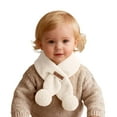 thumbnail image 1 of AWZXDE Winter Kids Scarves With Cute Cartoon Designs Neck Warmer For Kids And Toddlers Soft For Cold Weather Outdoor And Daily Use 1-6 Years White, 1 of 5
