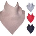 thumbnail image 1 of AWZXDE Women Autumn Winter Warm Triangle Neck Scarf Set For Girls Daily Wear Fashion Accessory Shawl Wrap Beige, 1 of 3