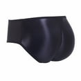 thumbnail image 1 of AWZXDE Women Padded Lifting Shapewear Low Rise Control Briefs Rear Enhancer Comfortable Solid Color Underwear Womens Underwear Black, 1 of 8