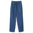 thumbnail image 1 of AWZXDE Women's Athletic Casual Pants Breathable Lightweight with Drawstring Pockets Loose Fit Sporty Joggers Blue,M, 1 of 3