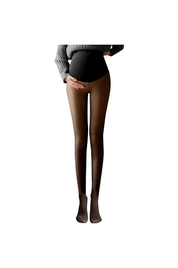 Women's Basic Casual Comfort High Elasticity Solid Thick Warm-Lined Winter Tights Pantyhose for Outfits with Dresses Leggings Thermal Cold Weather Wear Black,One Size