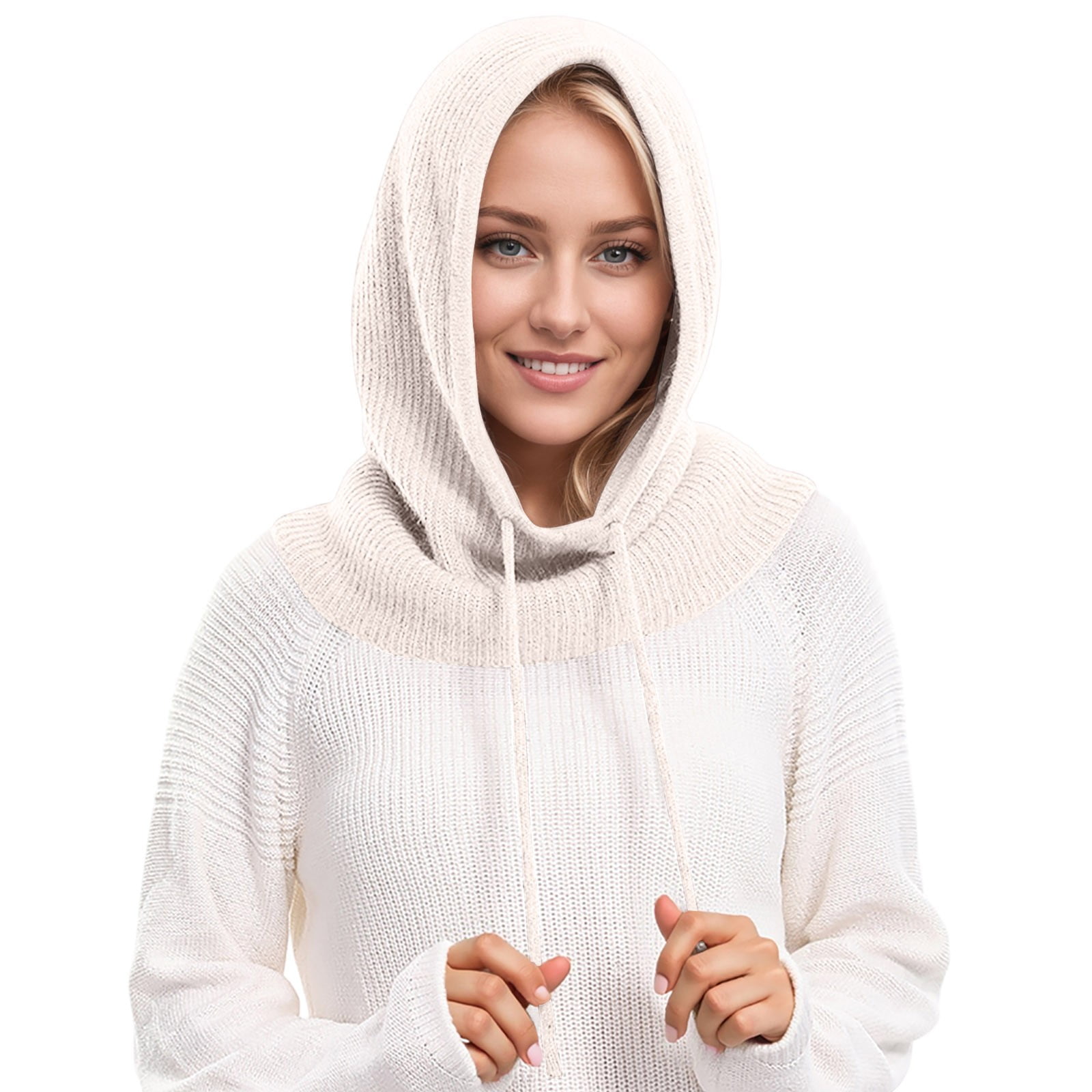 AWZXDE Women's Fashion Solid Color Knitted Hat Versatile Autumn Winter ...