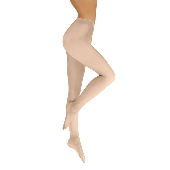 AWZXDE Women's Reinforced Pantyhose, Sheer Tights for Plus Size Women Xxl Tan Pantyhose Beige,XXL