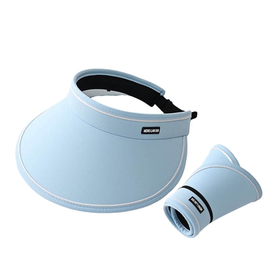 AWZXDE Women's Sun Hat with Wide Brim UV Protection Face Covering Fashion Adjustable Head Size High Value Summer Outdoor Sun Hat for Women Blue,One Size