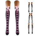 thumbnail image 1 of AWZXDE Womens Halloween Bone Print Knee High Socks‑Pattern Gothic Cosplay Socks With Bow Stretch Knit Socks for Halloween Party Outfit and Themed Dress‑up, 1 of 3